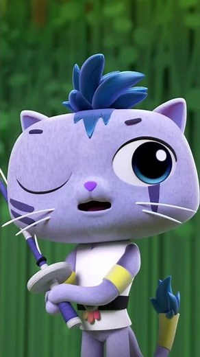 ¡La Cancion de Los Gatos Ninja! 🌈 Vera y el Reino Arcoíris 🌈 #Shorts