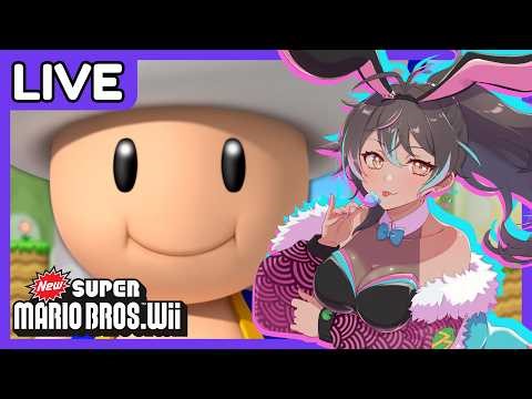 NEW Super Mario Bros. Wii - Penguin Mario is Unstoppable! |【Vtuber】4/5/26