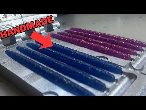 Making a Custom Worm Bait Color I’ve NEVER Tried | DIY Soft Plastics