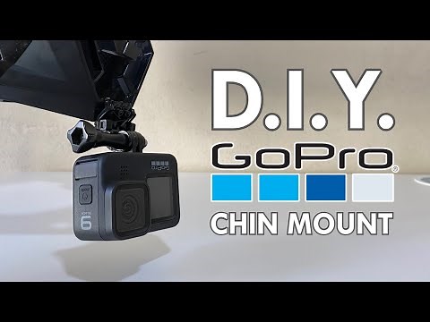 How To Make DIY GoPro Chin Mount | Plus Under Visor Mount