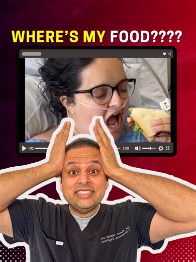 Fresh out of anesthesia, she’s hilariously demanding, “Where’s my food?!” …while the plate is sitting right in front of her. 🍴 ​ Talk about post‑surgery comedy gold! ​ #PostOpLaughs #AnesthesiaHumor #RecoveryRoomComedy #HungryAfterSurgery #HospitalGiggles #FunnyHealingMoments #SurgeryStories #ComedyRecovery