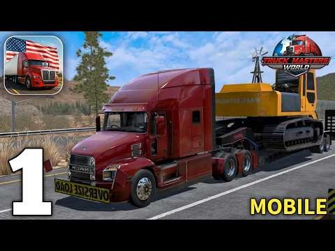 Truck Masters World Simulator Gameplay Walkthrough Part 1 (Android/iOS)