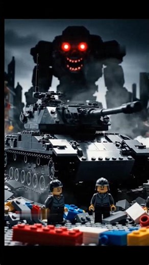 A Giant Monster Attacked LEGO City! #lego #legovsmonster #legostopmotion