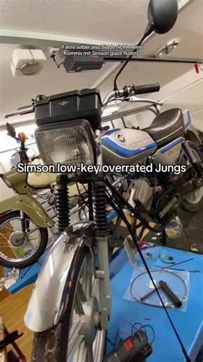 Selbst die cs25 zieht gerade ne Ori Simme 🙏🏻#moped #yamahadt50mx #simson #zündapp #deutsch