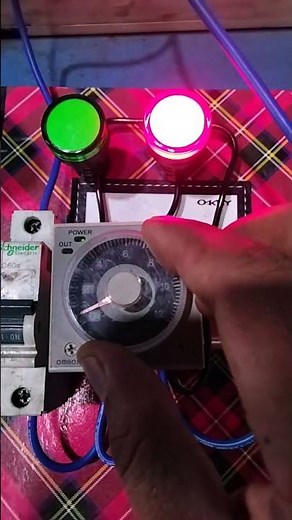 Timer Omron H3CR-A8 Mode B2 #electrical #technology #engineering