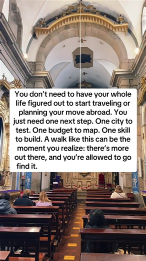 You don’t need perfect timing, perfect savings, or a perfect plan to start. Start with one next step: test one city map a real budget build one skill that can earn from anywhere Travel can be motivation, but it can also be information. A simple walk through a place like this can remind you that your life does not have to stay the same forever. Follow if you want practical move-abroad tips that turn “one day” into a timeline. moving abroad from the US, leaving america to live abroad, americans mo