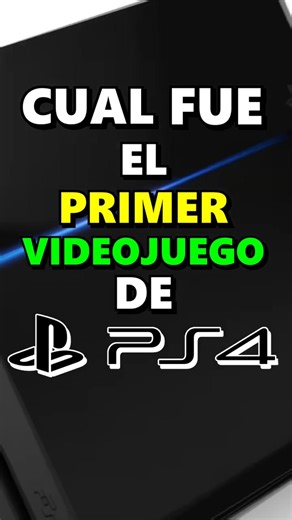 Cual es el primer juego lanzado para PS4 ? 🤓 #PlayStation #PS4