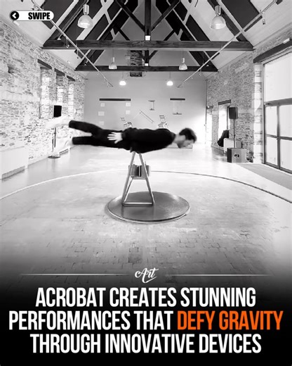 Art Daily Dose Originals | Bastien Dausse transforms the laws of physics into art. A French acrobatic artist, his work explores (im)balance, gravity, and the space... | Instagram