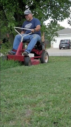 Forrest Gump mower runs again! #snapper #ridingmower #lawnmower #mower #forrestgump