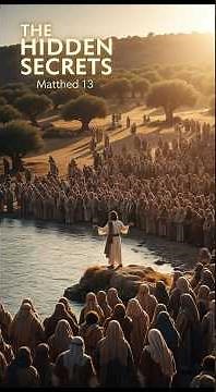 Matthew 13 Explained — The Parables That Reveal God’s Hidden Secrets #shorts