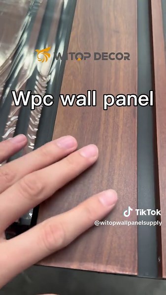 Wood Substitute WPC Wall Panels for Interior Design