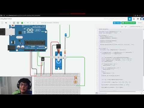 Sensor de Temperatura TMP36, LDR y Servomotor
