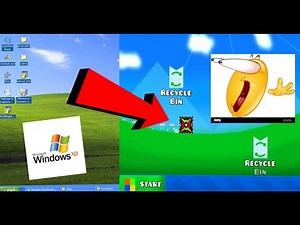 Beating WINDOWS XP in GEOMETRY DASH running on WINDOWS XP
