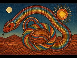 The Rainbow Serpent | Aboriginal Dreamtime Creation Story