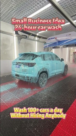 Small spaces are enough for installation, 24/7 automatic washing, touch-free yet perfectly clean.