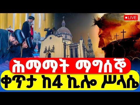 🔴LIVE #ሕማማት #ቀጥታ_ከ4ኪሎ_ሥላሴ እና #ቀጥታ_ከቦሌ_መድኃኔዓለም ‼️👉#ዐቢይ_ጾም #መጋቢት_29