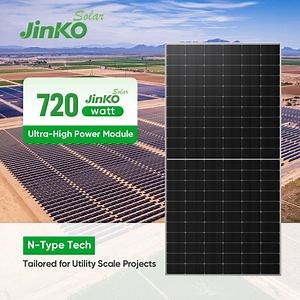 [Hot Item] Jinko Mono Hjt Bifacial Solar Panels 600W 550 W 750 Watt 800 Watt Home Use Topcon Solar Panel