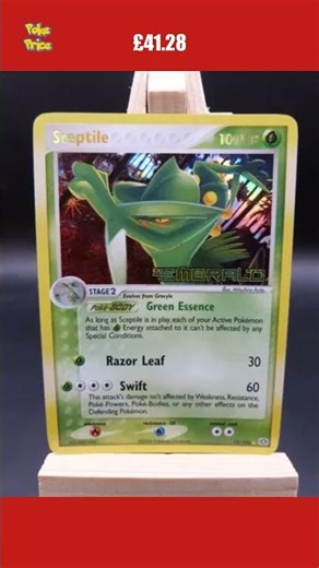 🌟 Sceptile Sold for £41.28! Worth it?! #shorts