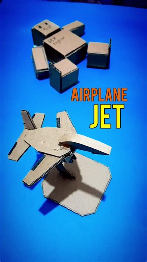 DIY Cardboard Airplane Jet Tutorial