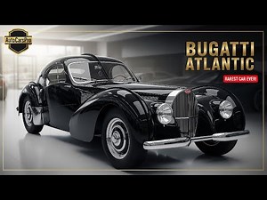 Bugatti Type 57 Atlantic – The $100 Million Car That Redefined Luxury! 🚘🔥