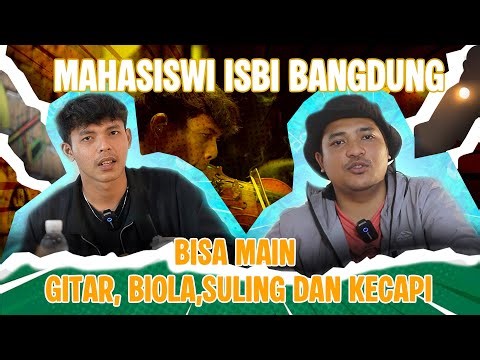 MAHASISWA ISBI BANDUNG YANG BISA MAIN GITAR, BIOLA, SULING DAN KECAPI 😎‼️#podcast #isbibandung