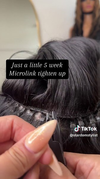 Microlink Weft Hair Extension Maintenance | Tips and Tricks