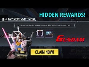 8 SECRET GUNDAM REWARDS in COD MOBILE