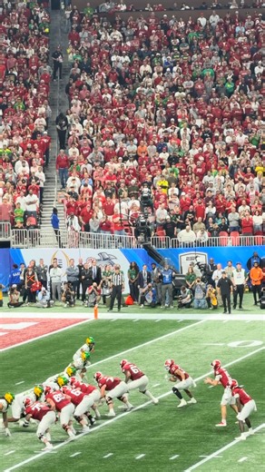 Clayton Anderson on Instagram: "Touchdown!!! Somebody said they played #INDIANA in that time out break, anybody hear that, confirm that? #goiu #cfapeachbowl #cfbplayoff #neverdaunted"