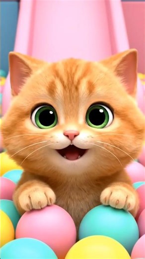 Soft Play Zone Fun 🧸 | Cutests Cat Ever!