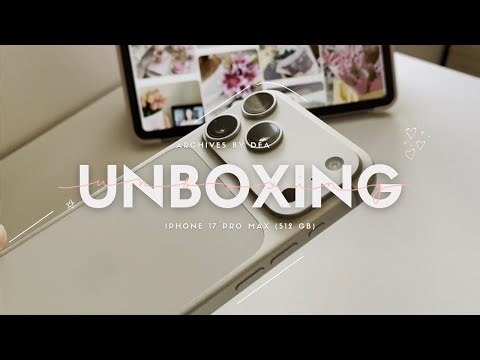 iPhone 17 Pro Max (Silver 512 GB)📱🍒 accessories, iOS 26 customization, camera test | Archives by Dea