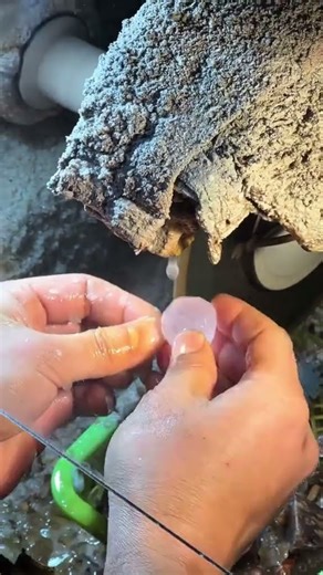 The transformation of crystal raw stones lies in every hand cutting and polishing. #NaturalCrystal