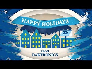 Daktronics Showroom Holiday Light Show 2025 | Carol of the Bells | LED Display Magic