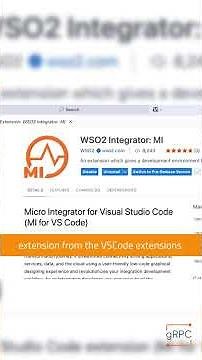 Invoke a gRPC service with WSO2 Integrator #grpc #wso2 #integration