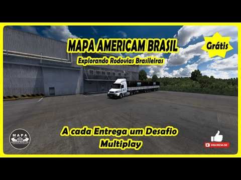MAPA AMERICAM BRASIL - A cada Entrega um Desafio Multiplay