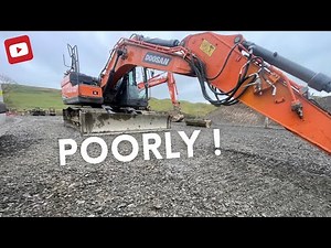 It’s not just machines that are poorly / Doing my best to get a DX225 started