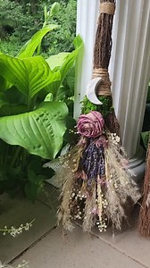 Life Size Crystal Altar Witch Broom / Besom, Protection, Warding, Altar Protection, Aura Quartz Druzy, Jump the Broom, New Life - Etsy
