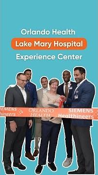 New Experience Center at Orlando Health Lake Mary Hospital