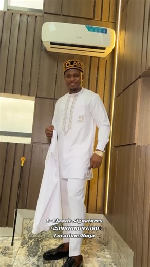 38 reactions | From fabric to finish, perfection is the only language we speak. Prices in the comment section  Shop now Location : Abuja  World wide Shipping (Using DHL,UPS,FEDEx )  Fast delivery (7-14 Working days )  +2348108647580 (WhatsApp also) #viralvideos #trendingreels #fashionabl | E-Classic Signatures | Facebook