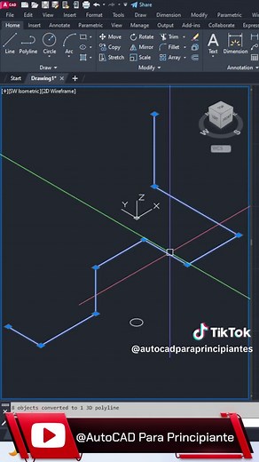 Aprende a Convertir Segmentos de Línea en Polilínea | AutoCAD Tutorial