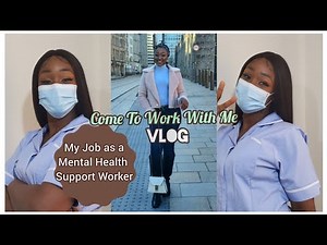 VLOG: My Job as a Support Worker in a Mental Health CareHome. How I make extra £££ living in the Uk.