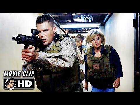 Protect The Girl From Terrorists Scene | JARHEAD 3: THE SIEGE (2016) Movie CLIP HD