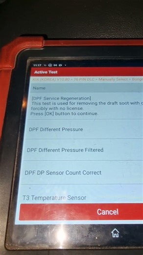 kia bongo 2018model diesel computer engine DPF clean Al Nafees auto Sharjah 3 number