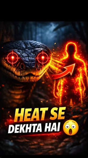 Snake Heat Vision 😱 | Andhere Me Bhi Tumhe Dekh Sakta Hai!