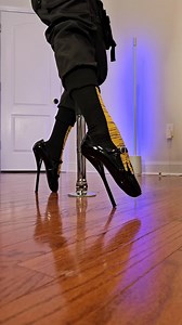 High heels on my tippies 🩰 #shoes #heels #unusual #weird #coolshoes #highheels #ballerina #cursed | Holy Guacamole