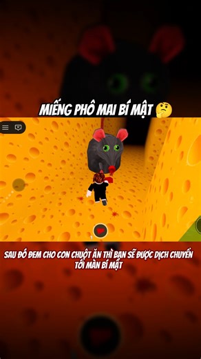 Secrets in Cheese Escape that you might not know 😮 #roblox #cheesescape