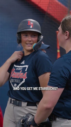 Belmont softball's Nicole Hughes mic'd up 🥎 #shorts