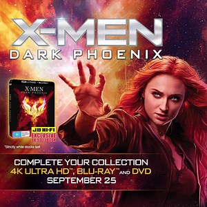 Dark Phoenix is now available at JB Hi-Fi online and in-store: http://bit.ly/2nG47XA 🔥🔥 | JB Hi-Fi