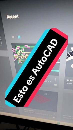 Esto es AutoCAD #autocad2d #autocad #autocadtutorial #gratis #fyp #paratii #autocad3d #queesautocad #2d #autocad2d