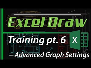 Excel Draw v6.2 Training Video 6 - Advanced Graphing Options in Excel Draw