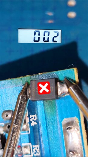 Smd Diode Test Digital Multimeter #shorts #smd #diode #multimeter #electrical #tips #guide #tricks